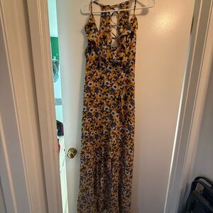 Molly Bracken Yellow Floral Dress